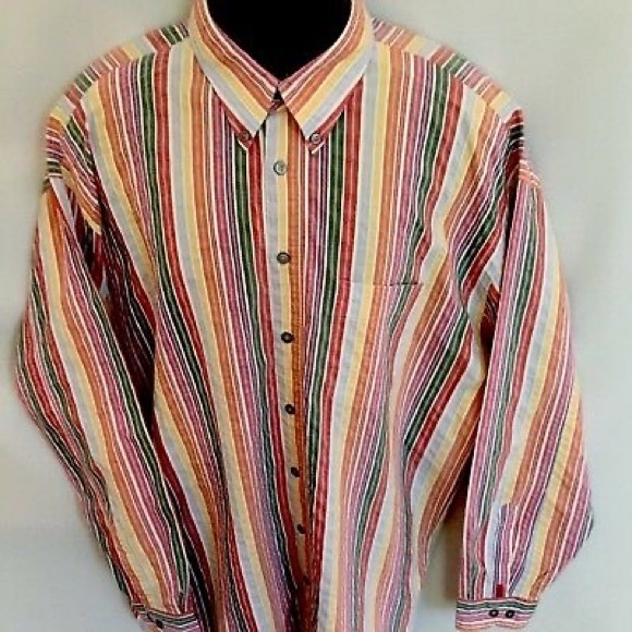 Signum Men’s shirt XL LS STRIPED - Picture 1 of 8